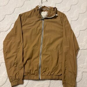 Denim & Flower Ricky Singh Tan Windbreaker Jacket